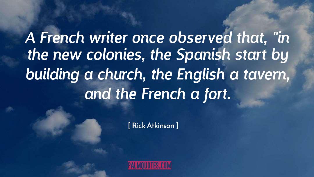 Alejada In Spanish quotes by Rick Atkinson