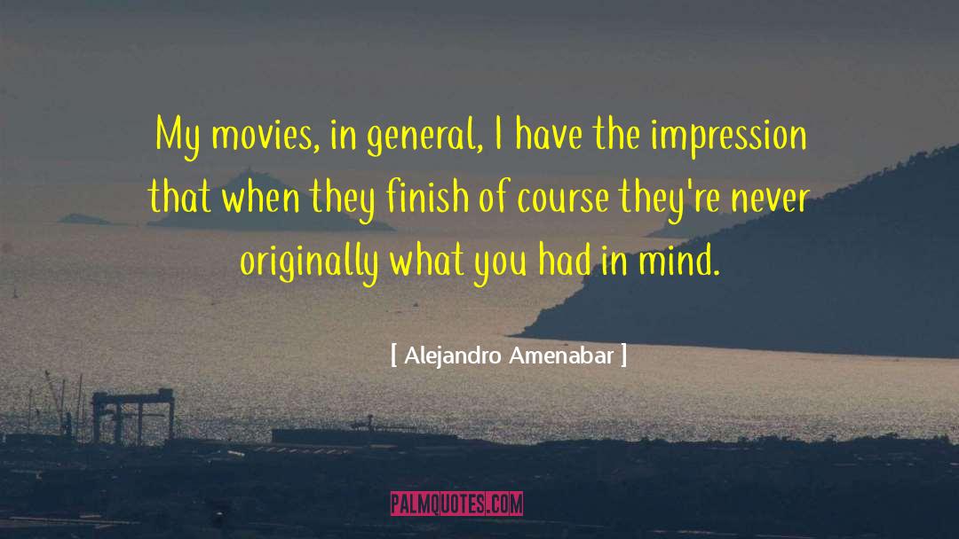 Alejandro quotes by Alejandro Amenabar