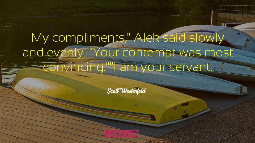 Alek quotes by Scott Westerfeld