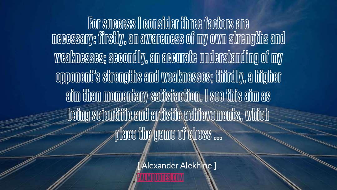 Alekhine quotes by Alexander Alekhine