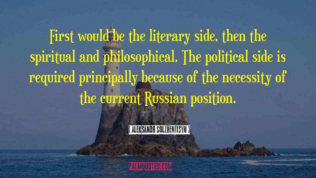 Aleksandr Lyapunov quotes by Aleksandr Solzhenitsyn