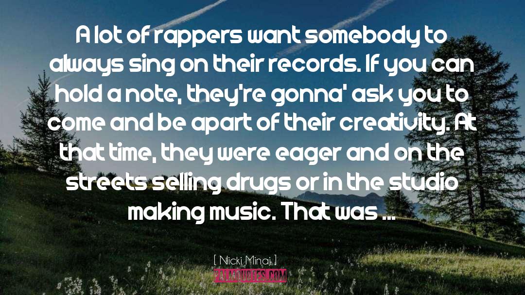 Aleme Part quotes by Nicki Minaj