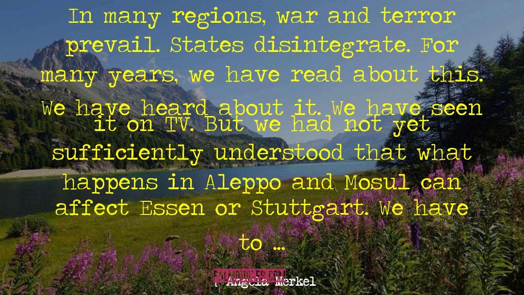 Aleppo quotes by Angela Merkel