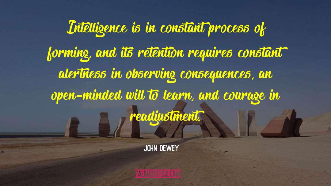 Alertness quotes by John Dewey
