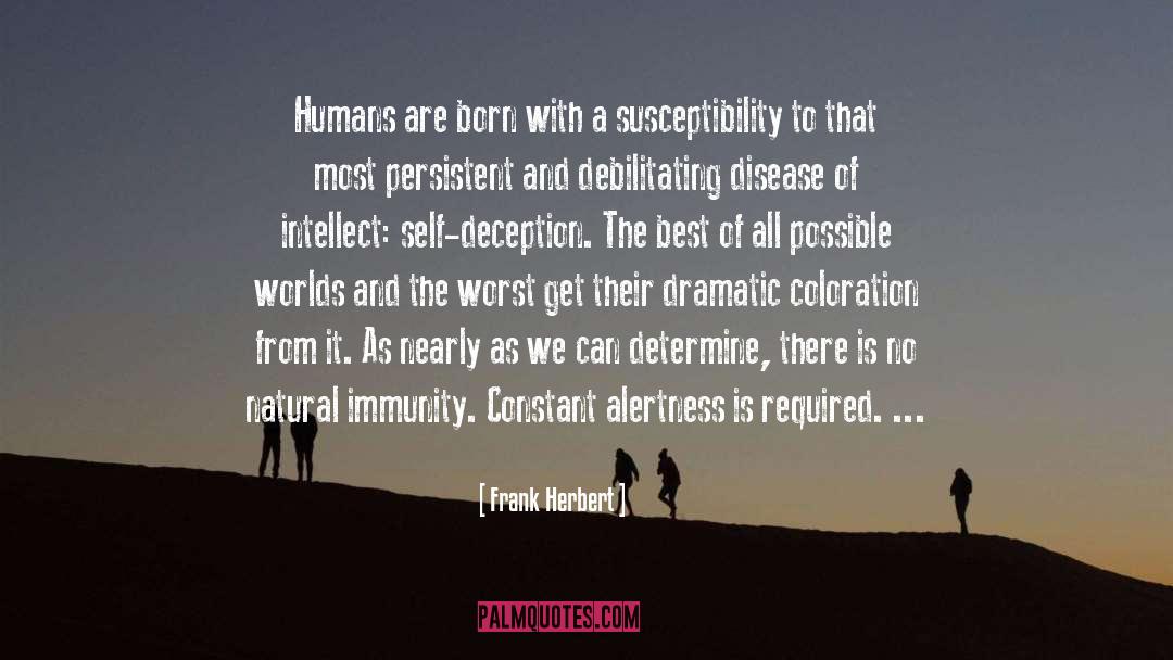 Alertness quotes by Frank Herbert