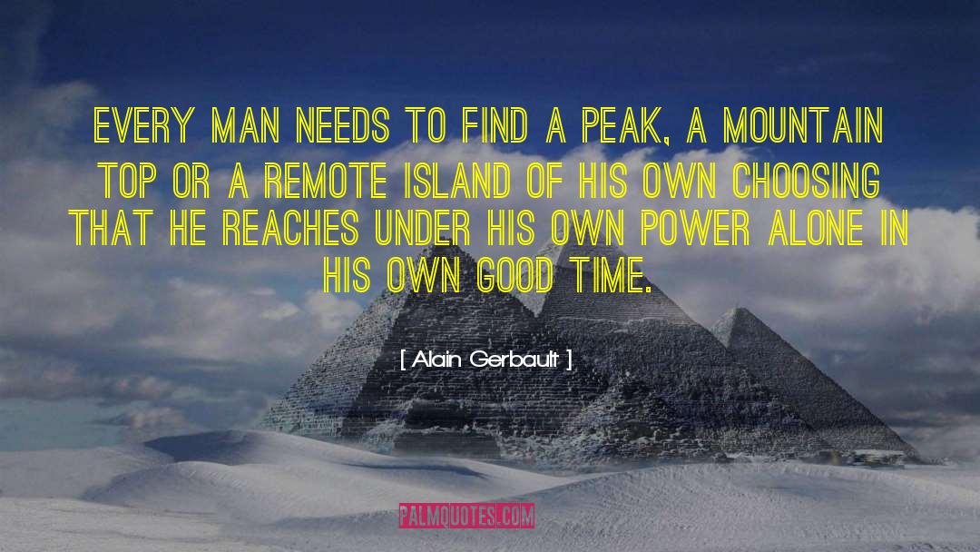 Aleutians Islands quotes by Alain Gerbault