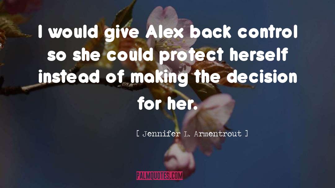 Alex Becker quotes by Jennifer L. Armentrout