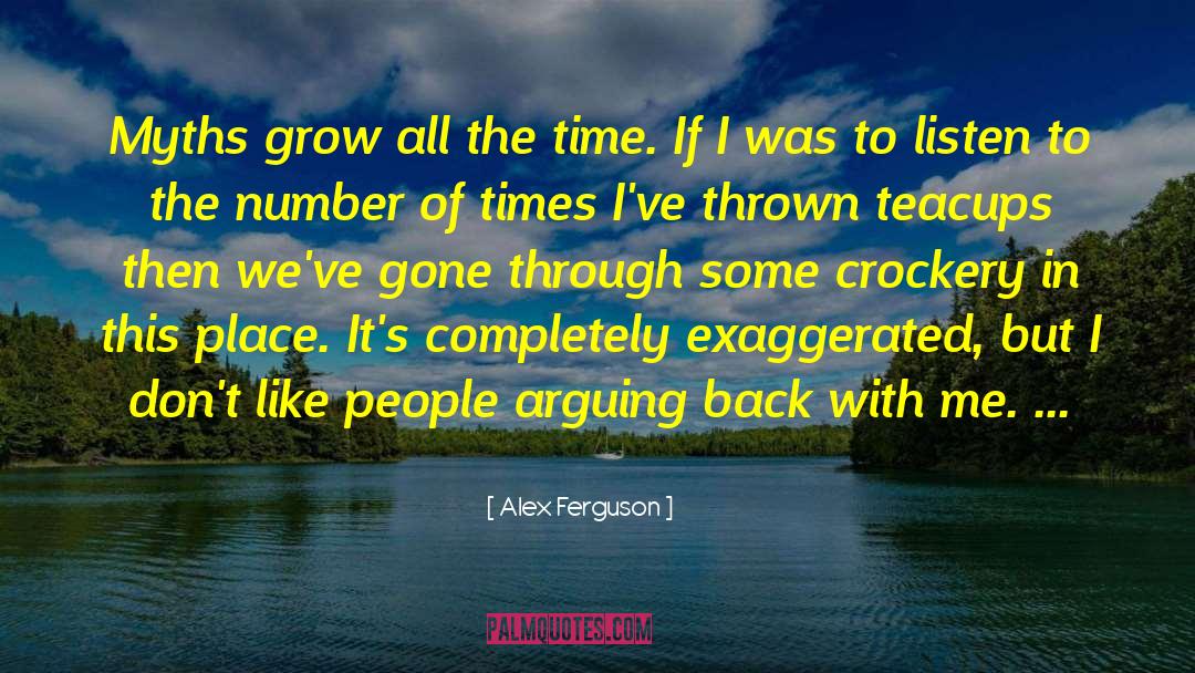 Alex Claremont Diaz quotes by Alex Ferguson