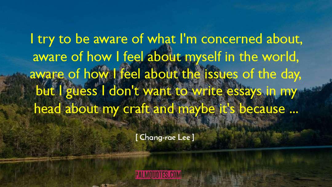 Alex Craft quotes by Chang-rae Lee