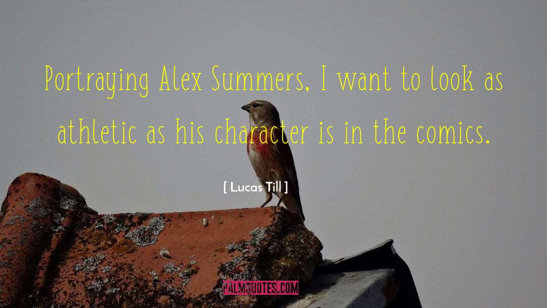 Alex Kava quotes by Lucas Till
