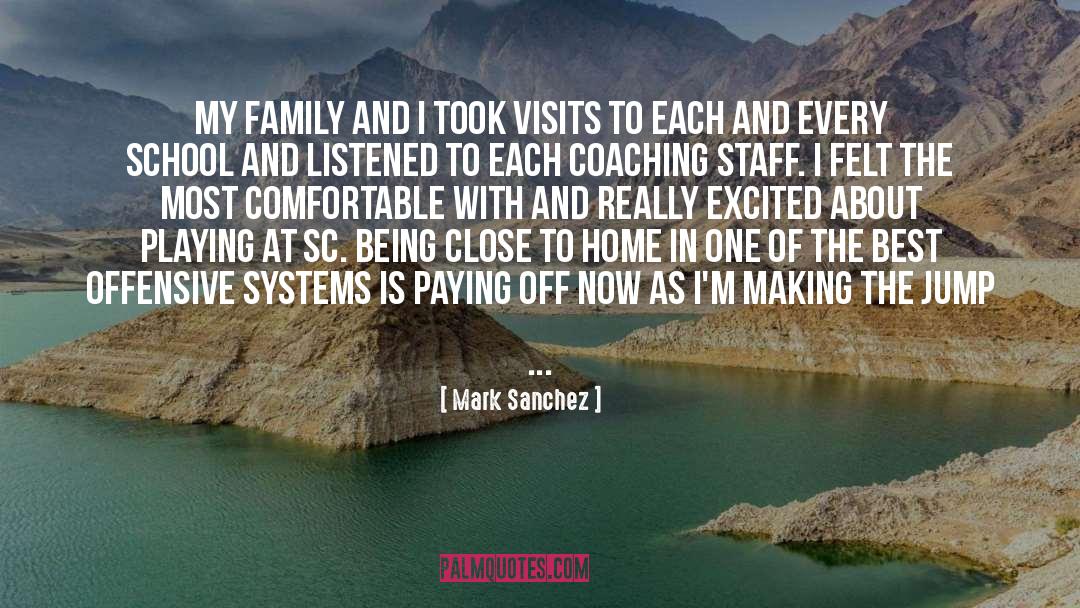 Alex Sanchez quotes by Mark Sanchez