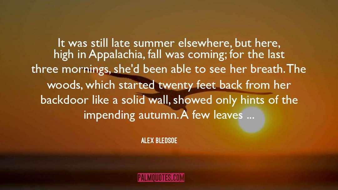 Alex Sheathes quotes by Alex Bledsoe
