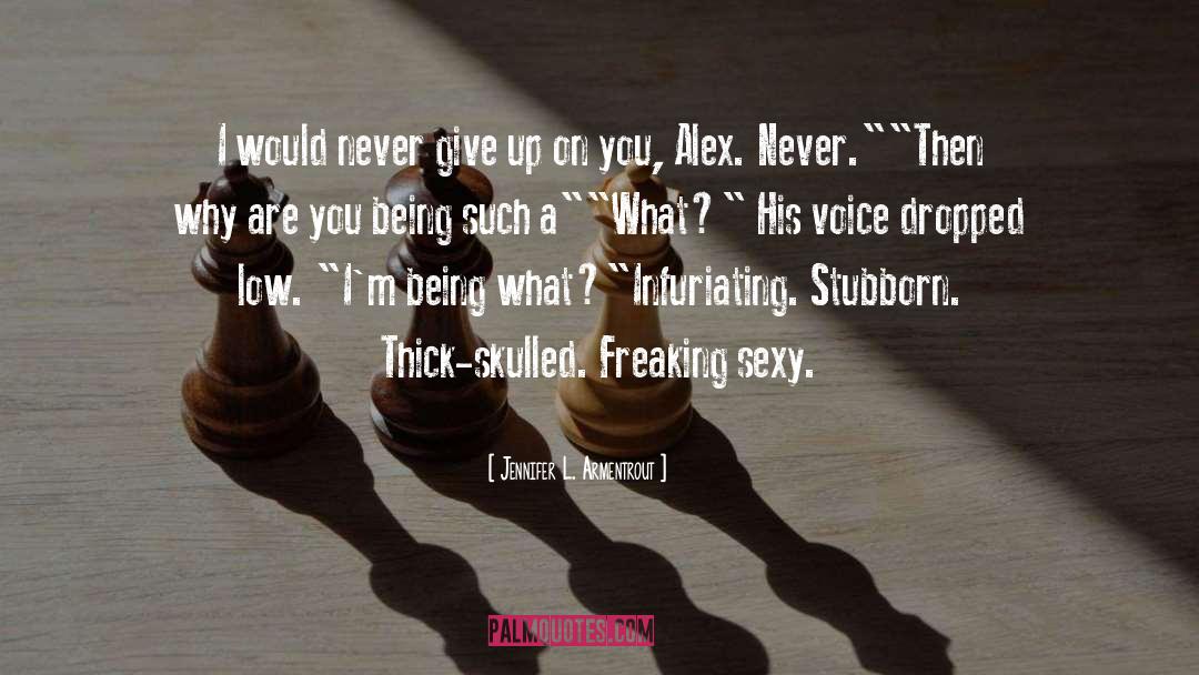 Alex Warren Sheathes quotes by Jennifer L. Armentrout