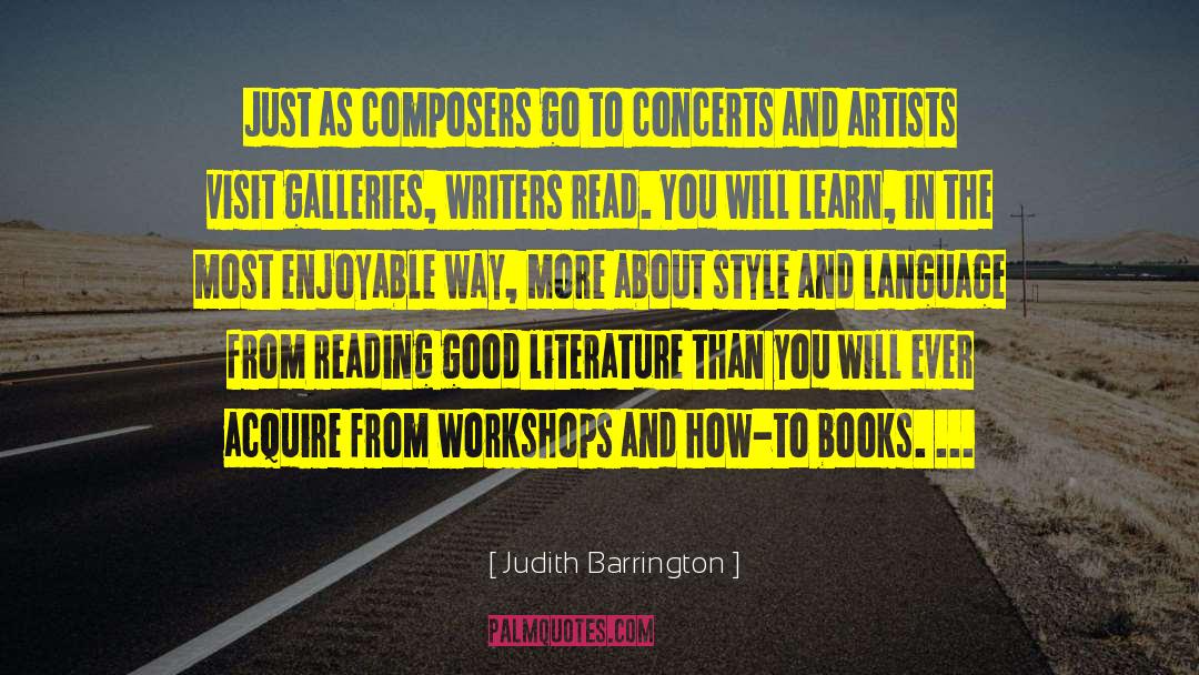 Alexander Barrington quotes by Judith Barrington