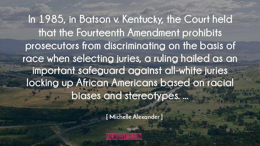 Alexander Barrington quotes by Michelle Alexander