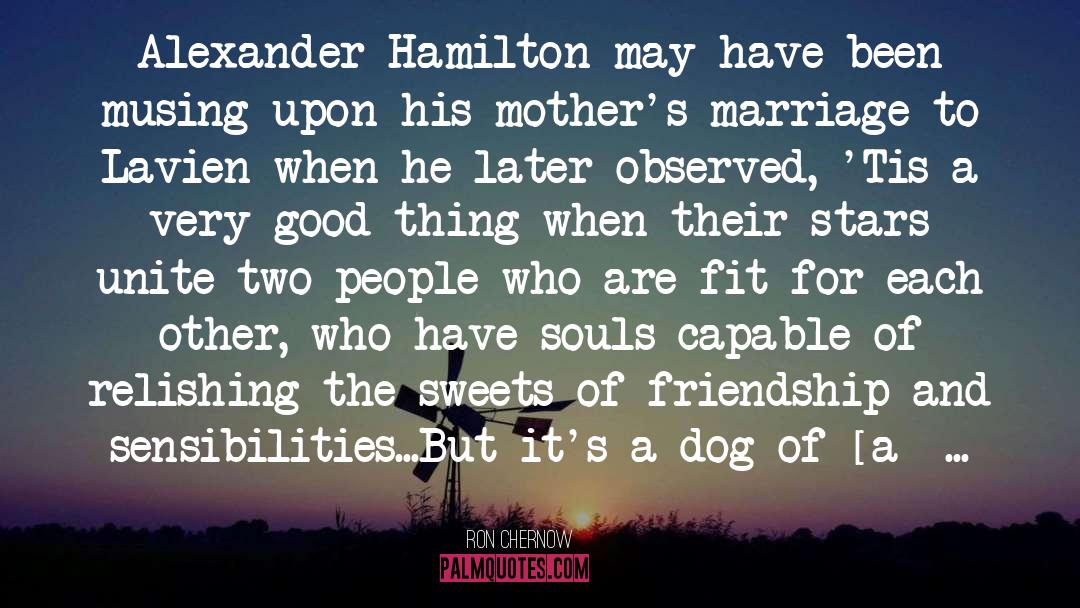 Alexander Hamilton quotes by Ron Chernow