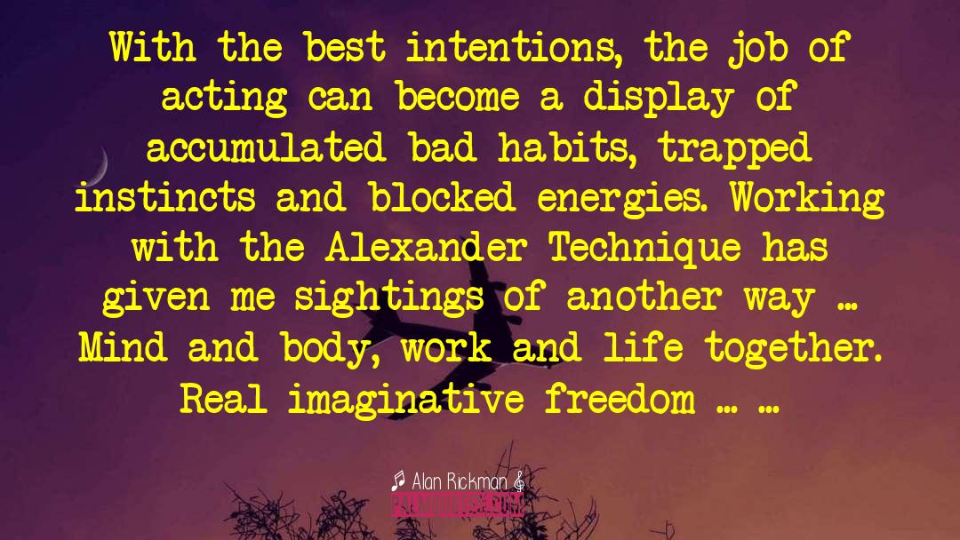 Alexander Roman quotes by Alan Rickman