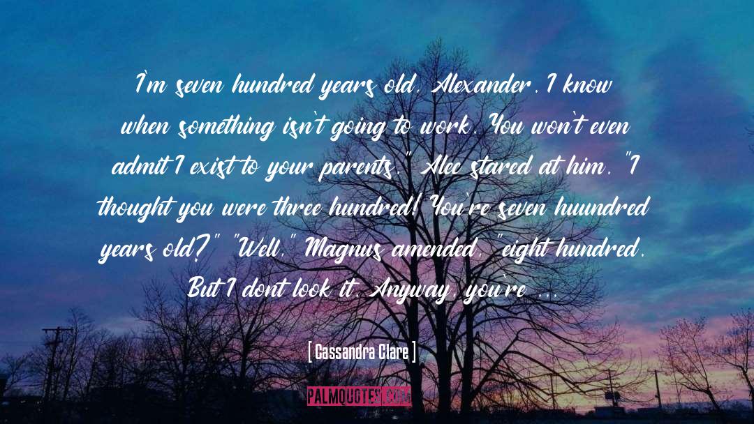 Alexander Smellie quotes by Cassandra Clare