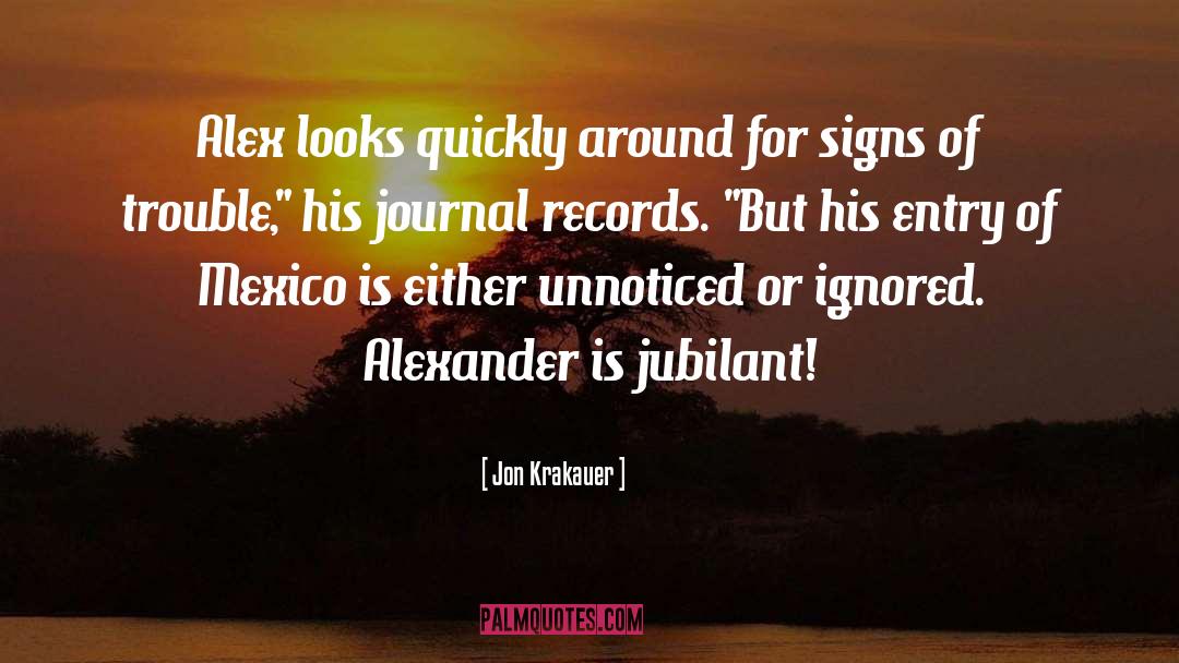 Alexander Sterling quotes by Jon Krakauer