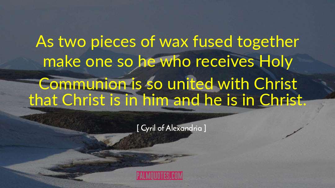 Alexandria quotes by Cyril Of Alexandria