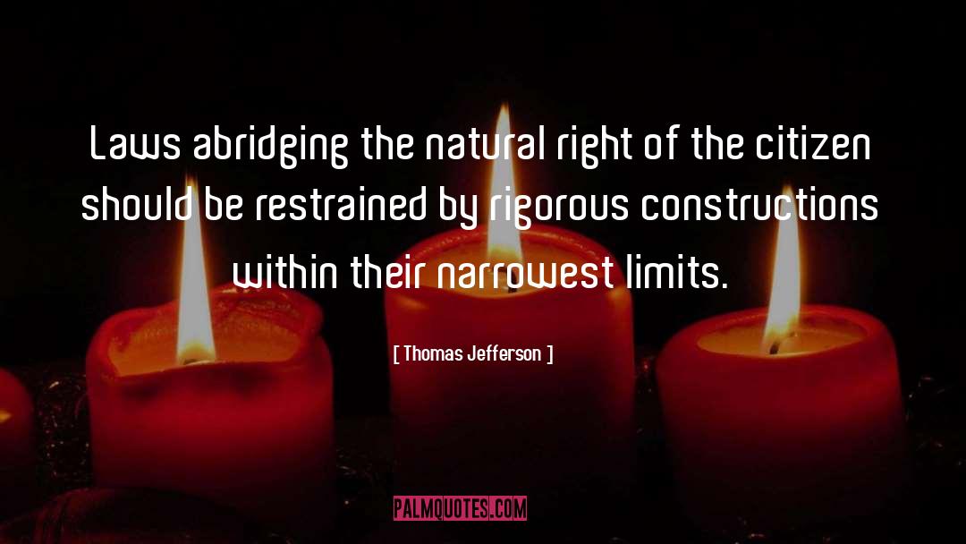 Alexandrides Law quotes by Thomas Jefferson