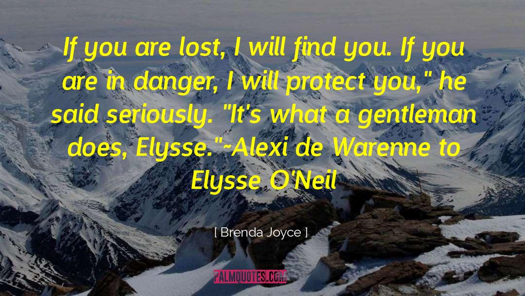 Alexi Littrell quotes by Brenda Joyce