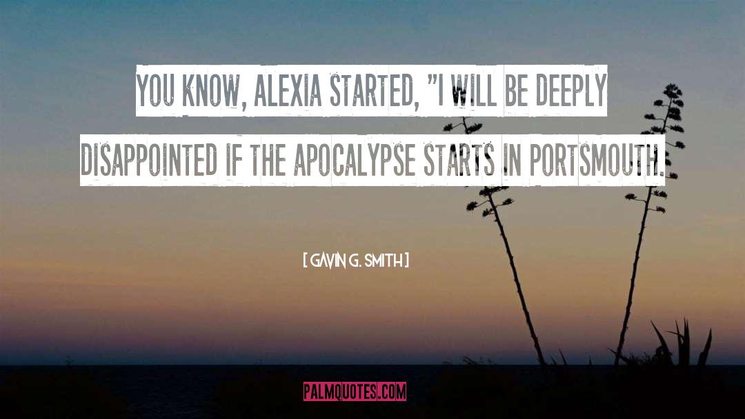 Alexia Purdy quotes by Gavin G. Smith