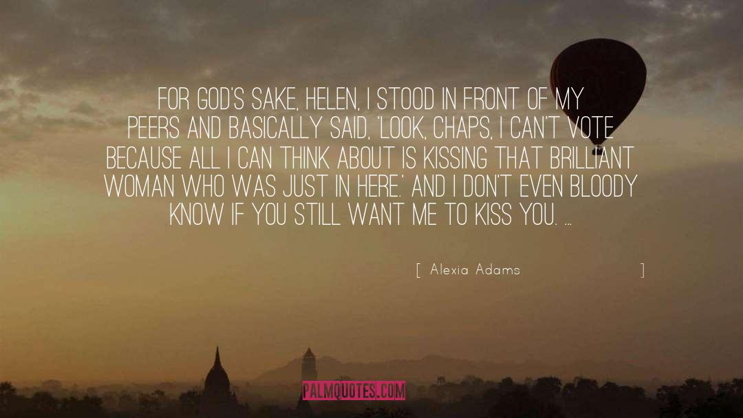 Alexia quotes by Alexia Adams