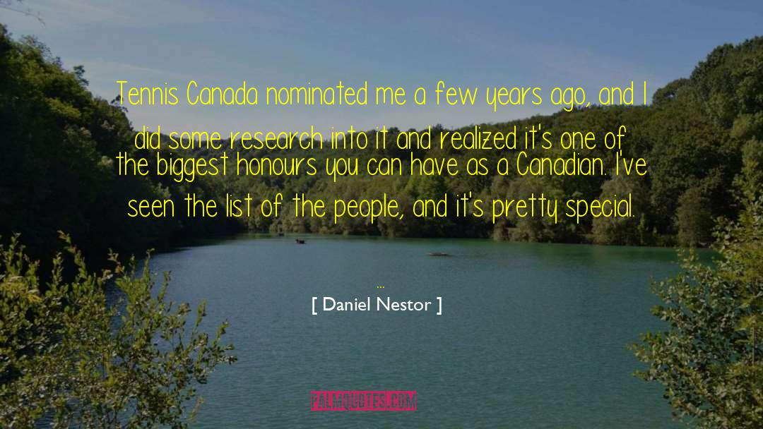 Alf Nestor quotes by Daniel Nestor