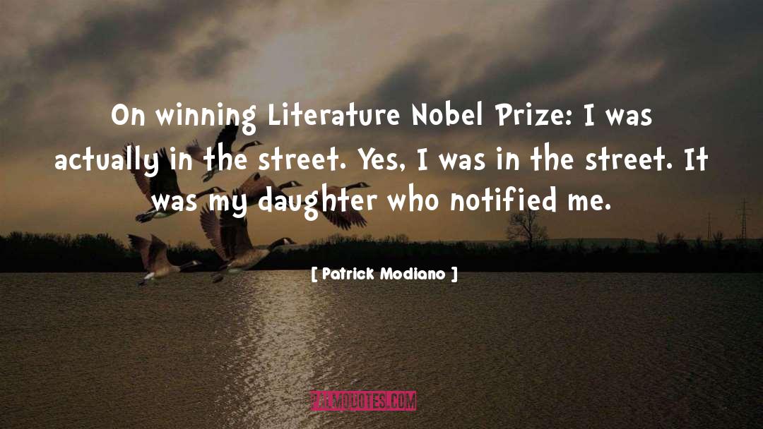Alfred Bernhard Nobel quotes by Patrick Modiano