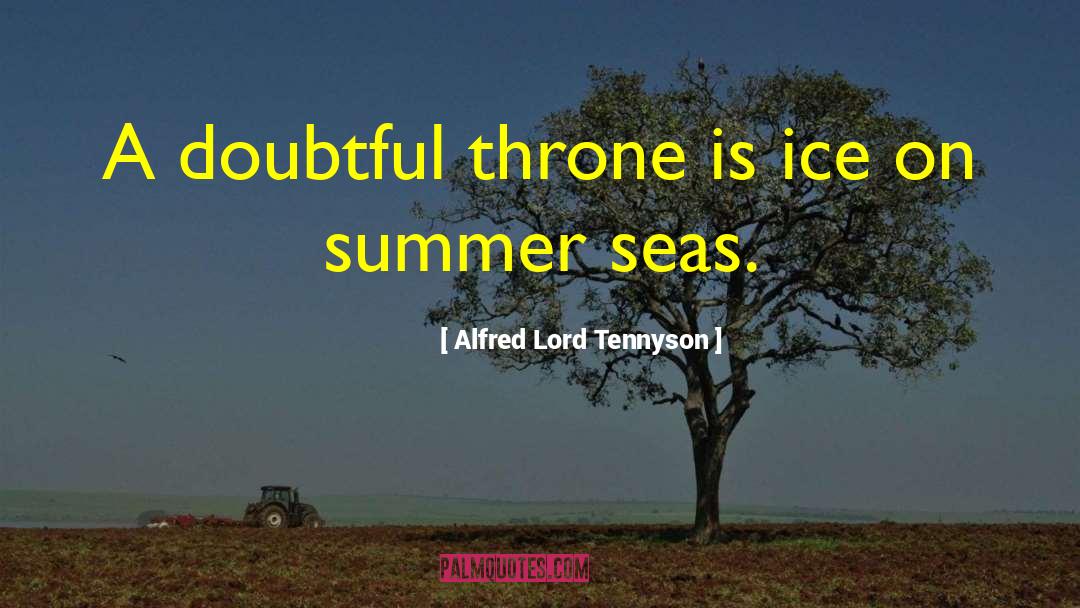 Alfred Deakin quotes by Alfred Lord Tennyson