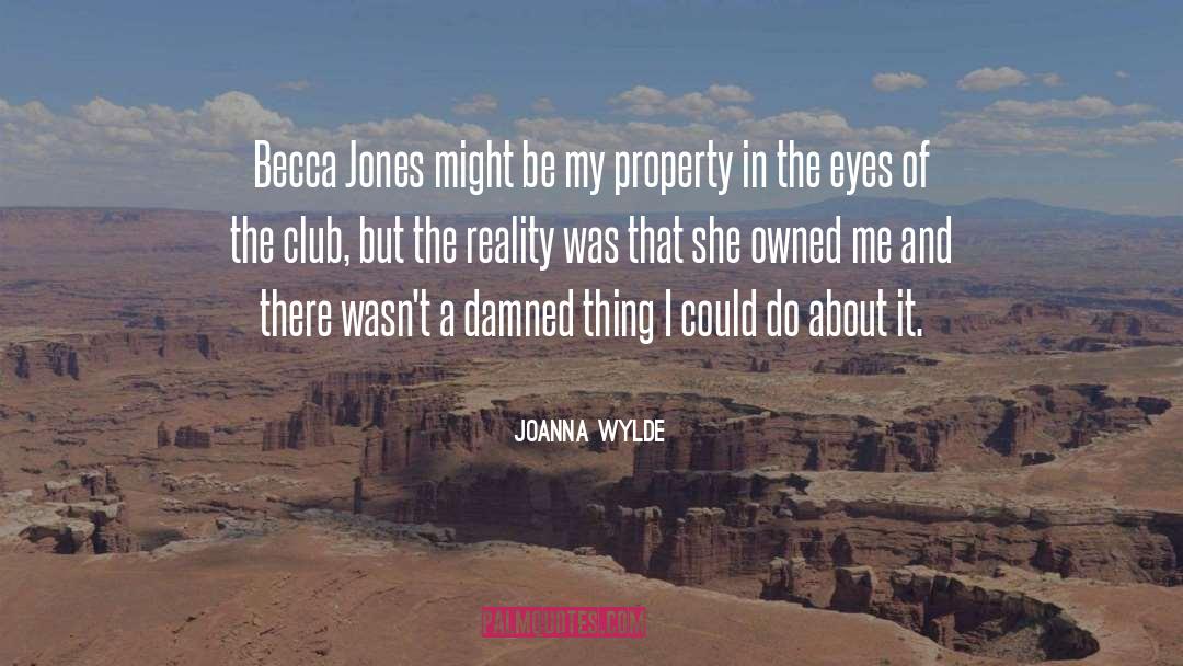 Alfred F Jones quotes by Joanna Wylde