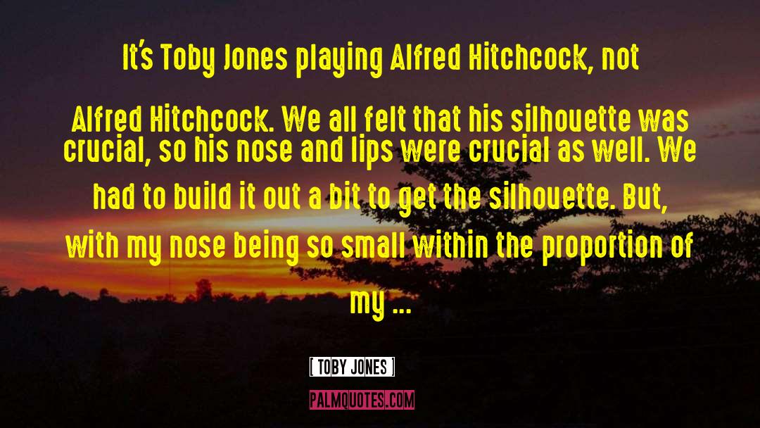 Alfred Hitchcock Spellbound quotes by Toby Jones