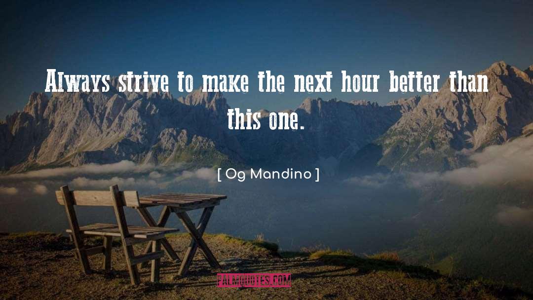 Alfsen Og quotes by Og Mandino