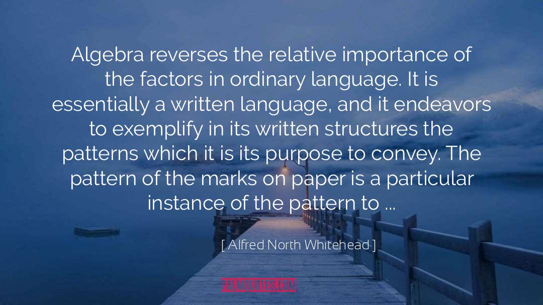 Algebra quotes by Alfred North Whitehead