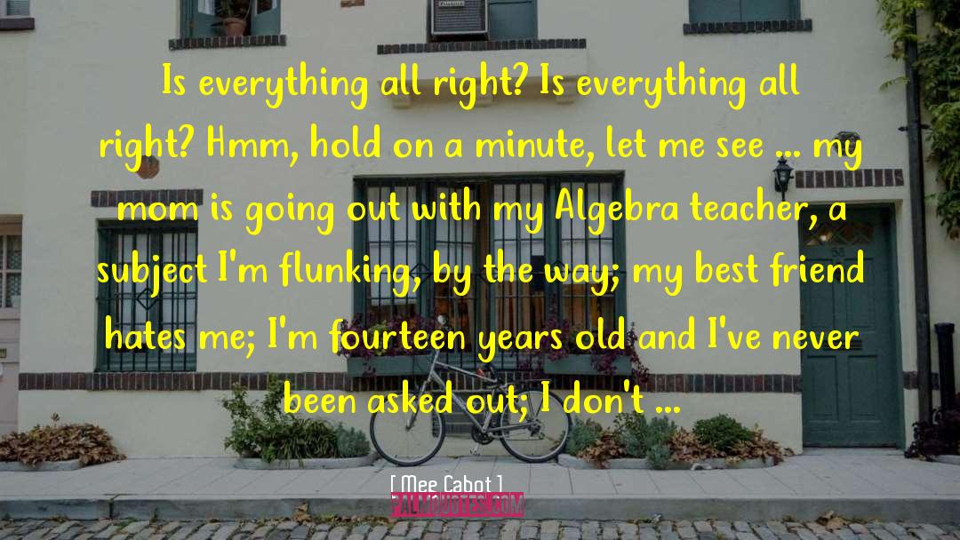 Algebra quotes by Meg Cabot