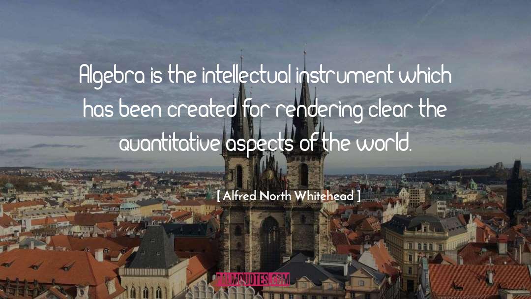 Algebra quotes by Alfred North Whitehead