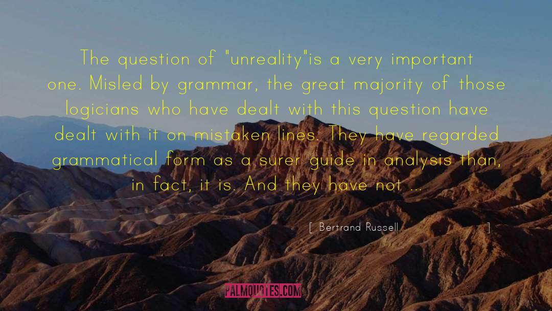 Algebraic Analysis quotes by Bertrand Russell
