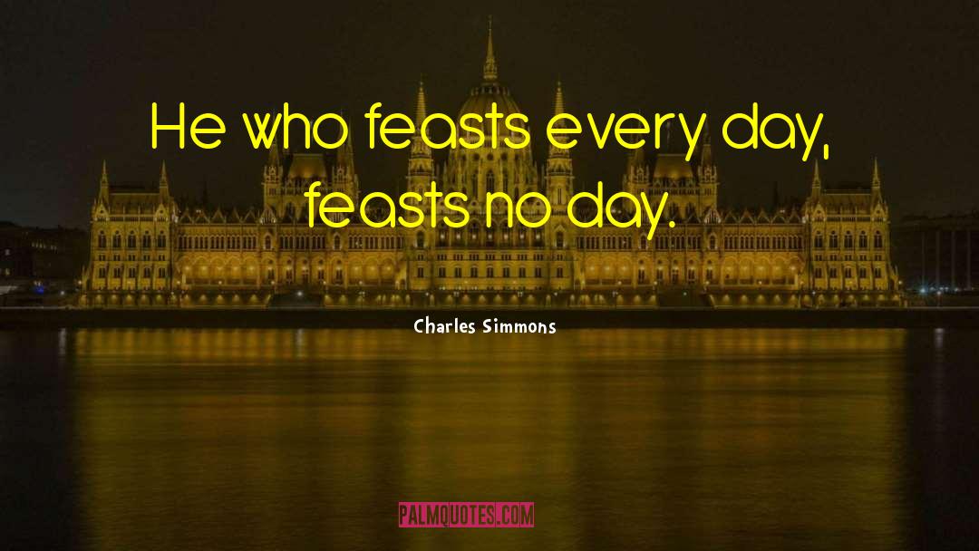 Algernon Food quotes by Charles Simmons