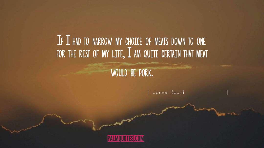 Algernon Food quotes by James Beard