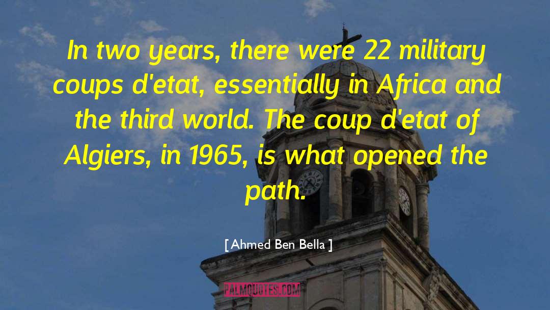 Algiers quotes by Ahmed Ben Bella