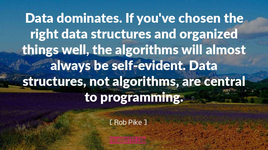 Algorithms quotes by Rob Pike