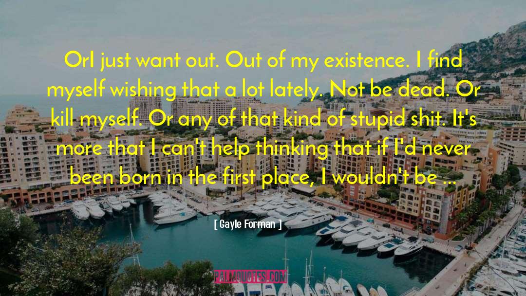 Ali Forman quotes by Gayle Forman