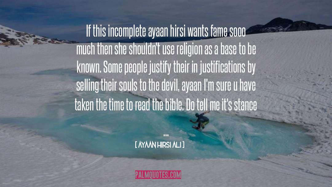 Ali quotes by Ayaan Hirsi Ali