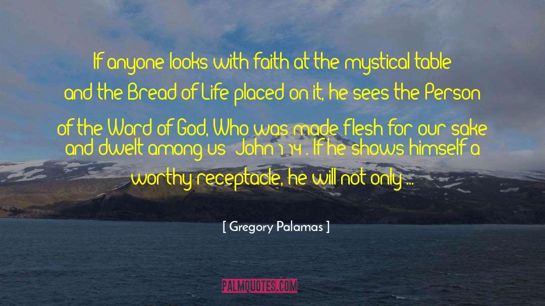 Alias Grace quotes by Gregory Palamas