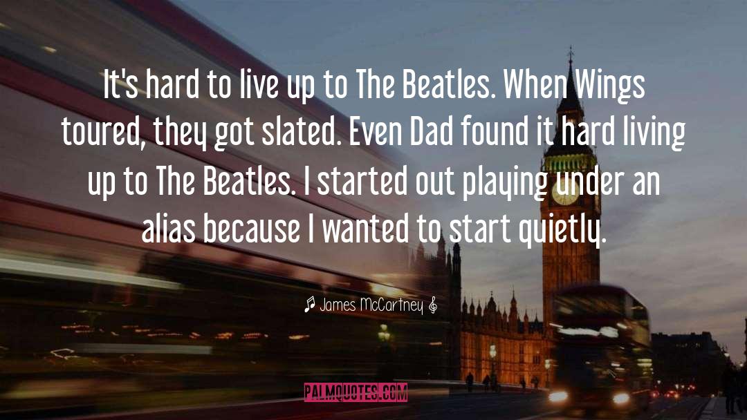 Alias quotes by James McCartney