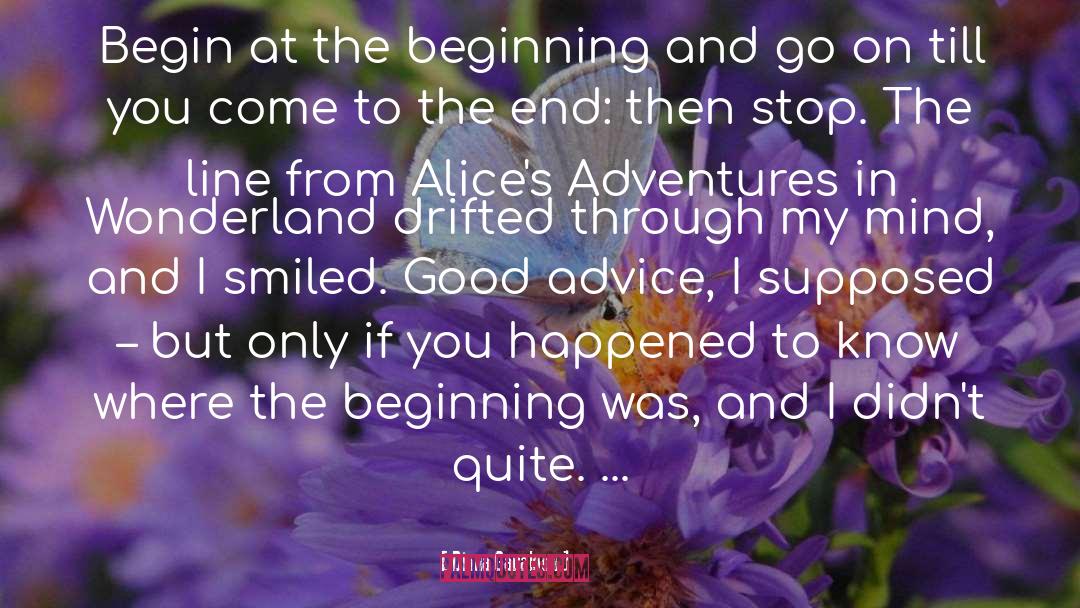 Alice Adventures In Wonderland quotes by Diana Gabaldon