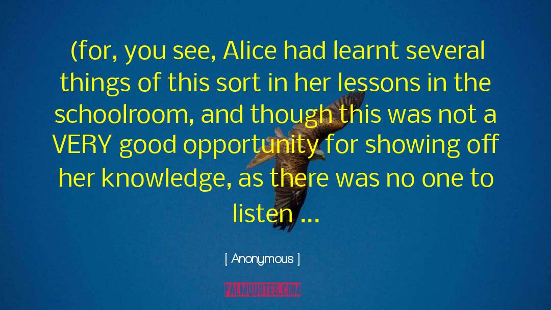 Alice Ballard quotes by Anonymous