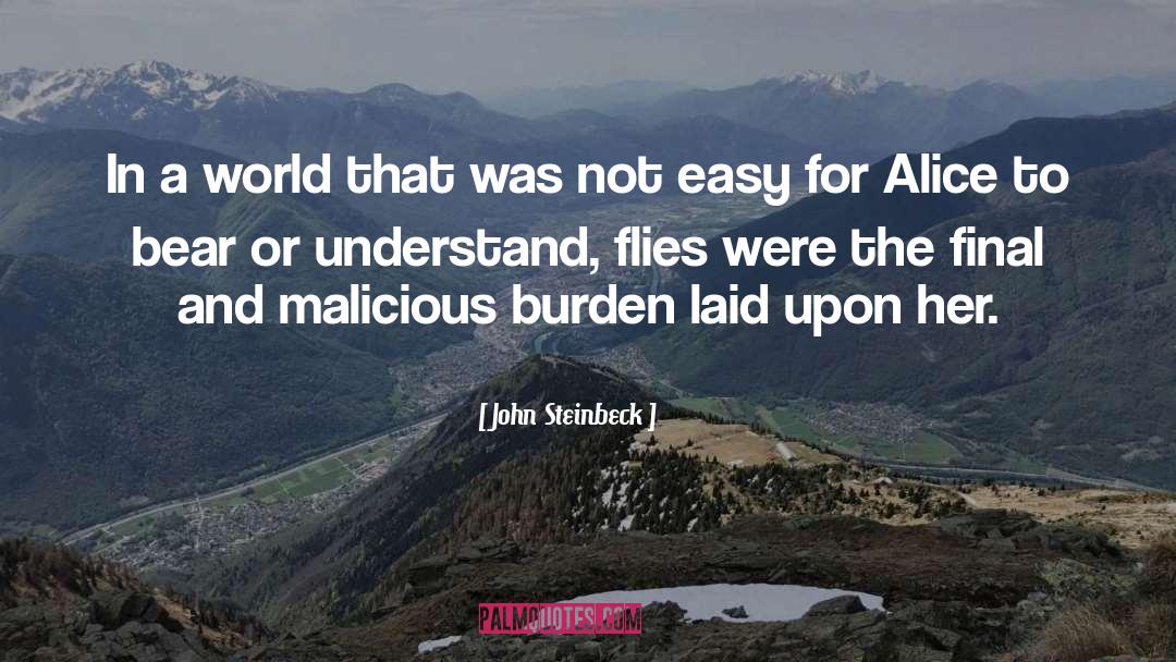 Alice Ballard quotes by John Steinbeck