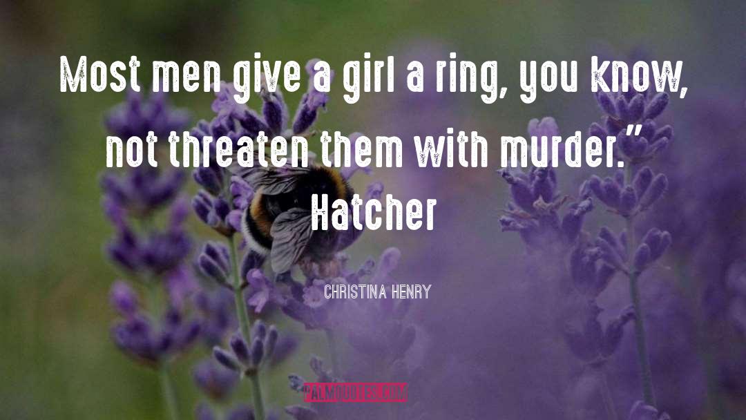 Alice Christina Henry quotes by Christina Henry